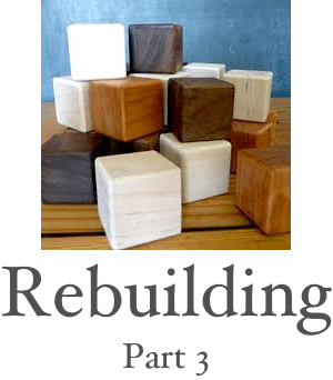 ￼
Rebuilding
Part 3